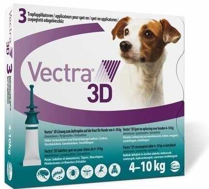 Vectra 3D Caine 4-10 kg, 1 Pipeta