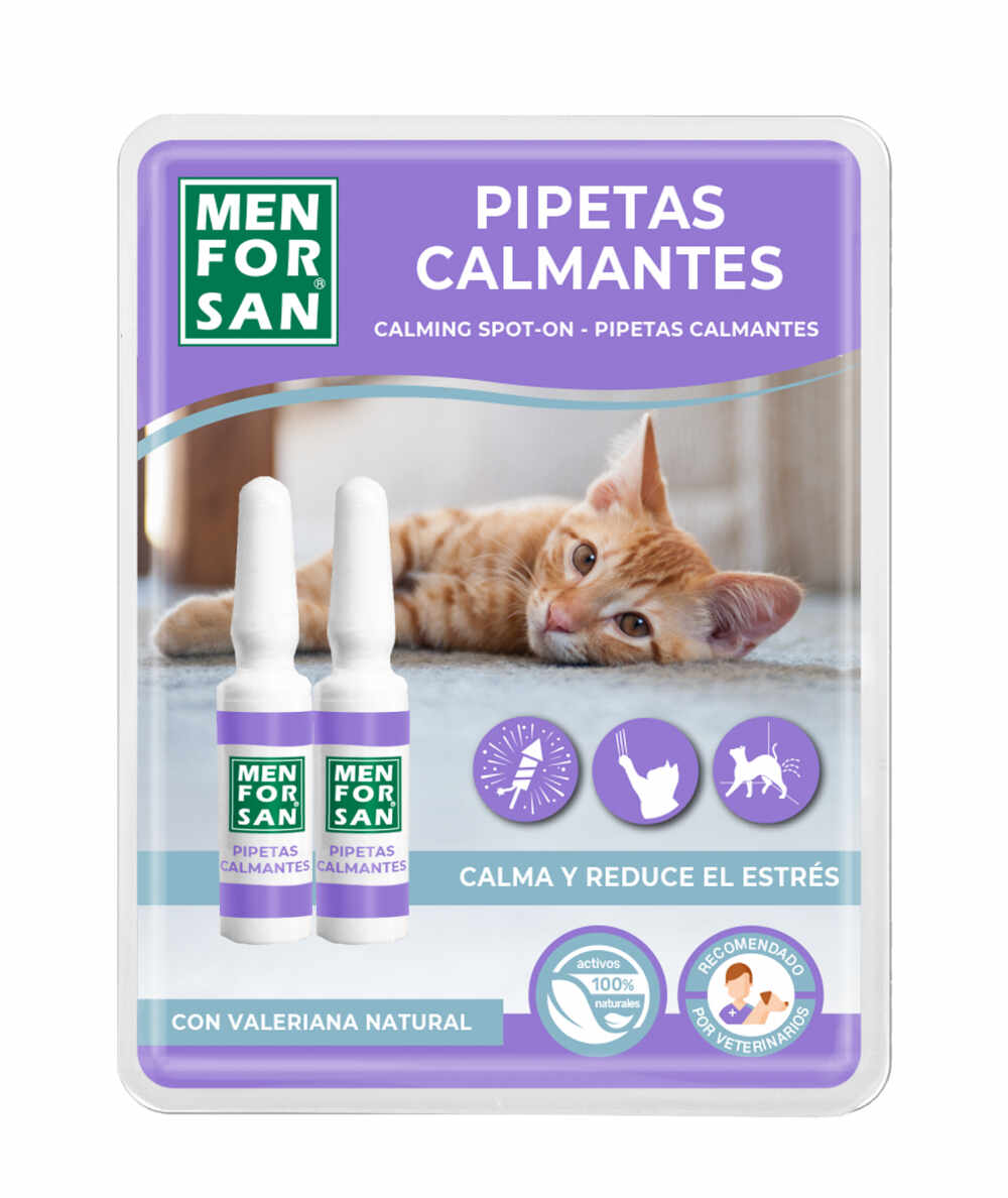 Menforsan Spot-on pentru Calmare Pisica 2 pipete blister